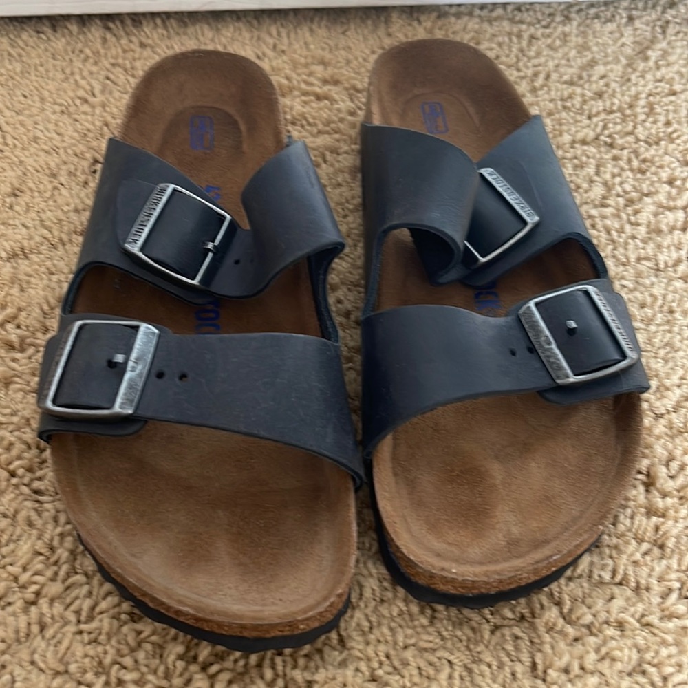 Birkenstocks Black Size 42 Narrow (Worn twice)